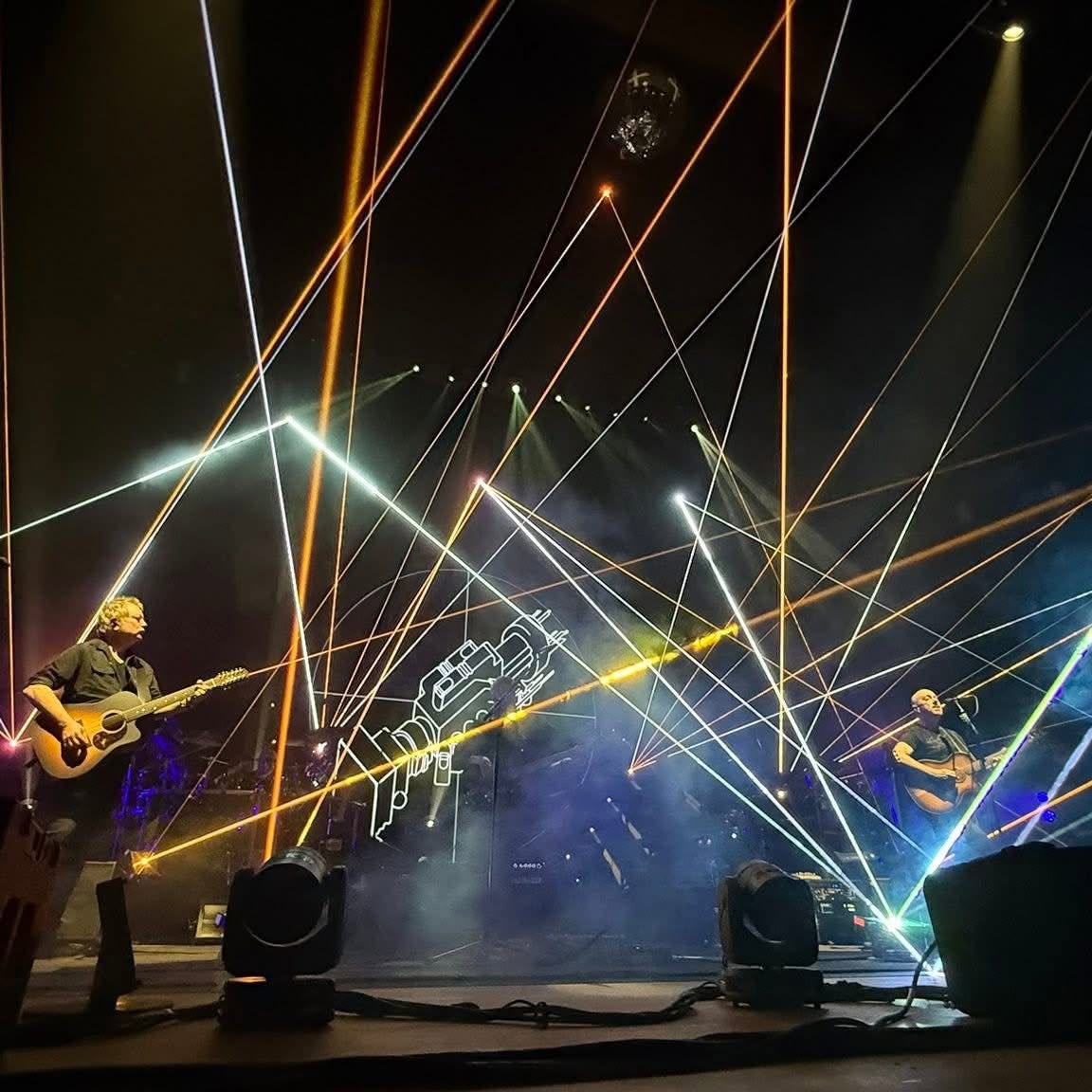 James Nisbet with Brit Floyd